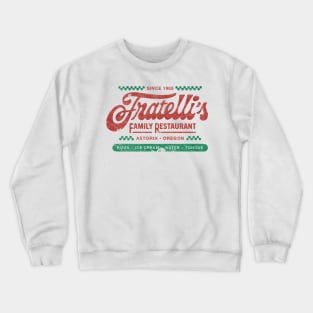 Distressed Fratteli's Family Resto Crewneck Sweatshirt